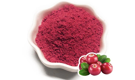 Uses of Cranberry Fruit Powder in Beverages and Gummies